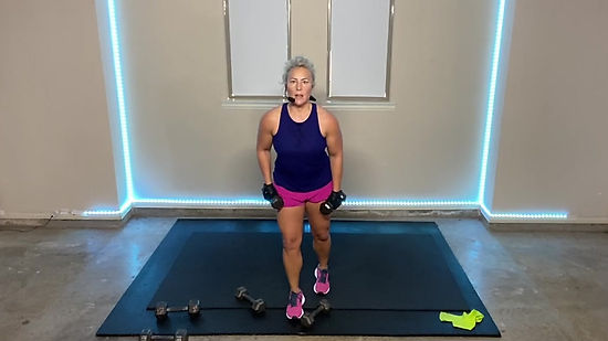 Upper Body Strength Holiday with Christine
